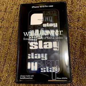 Wildflower slay case brand new! Still in box for iPhone 12 Pro.